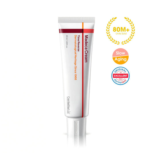 CENTELLIAN 24 Madeca Cream Time Reverse - Korean Firming Face Moisturizer | Anti-Aging Formula with TECA and Centella for Elasticity, Deep Hydration and Skin Barrier Care, 1.69 fl oz